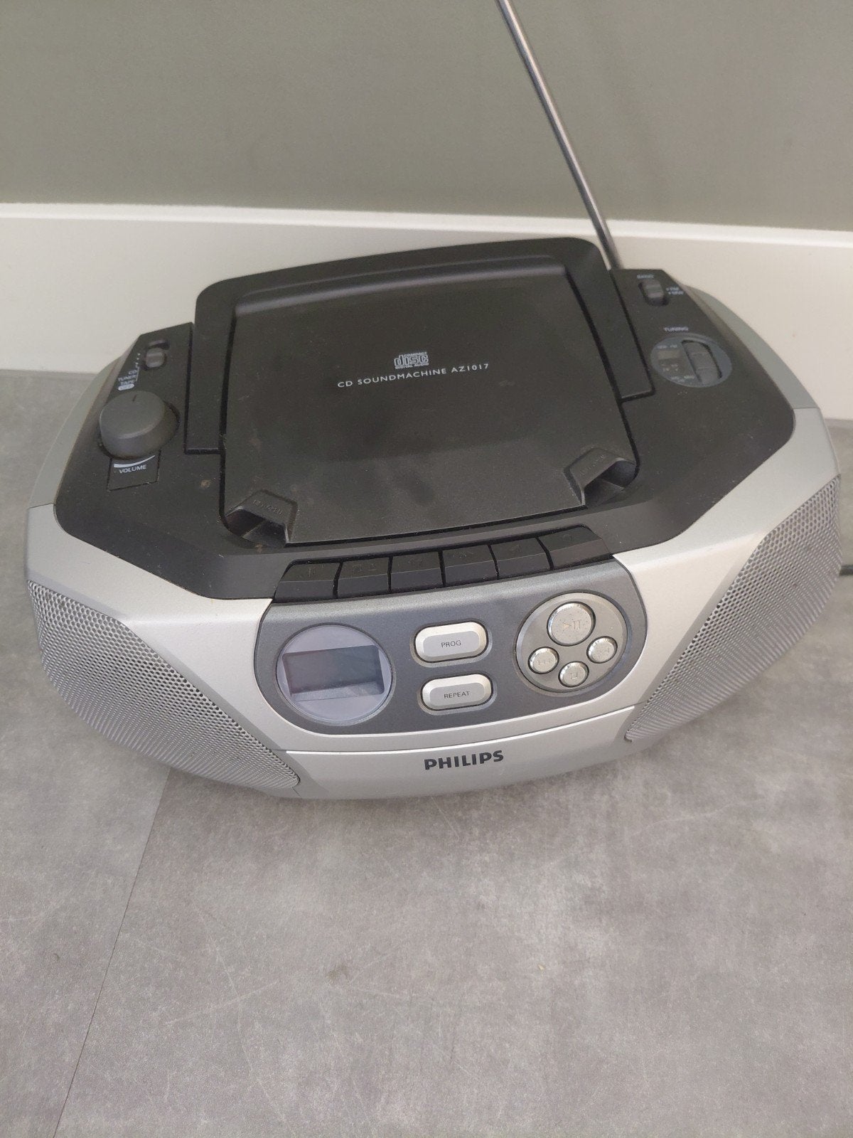 Philips Radio met CD-speler - AZ1017, Ophalen, Gebruikt, Met cd-speler