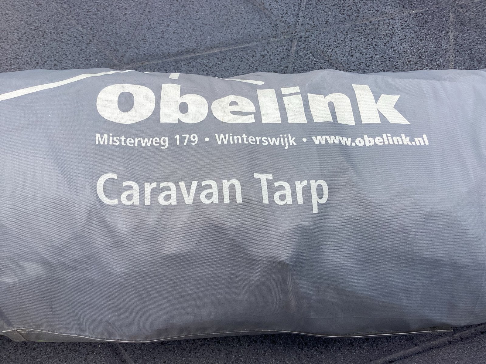 Obelink Premium Caravan Tarp - 350 x 450/300 cm, Ophalen, Zo goed als nieuw