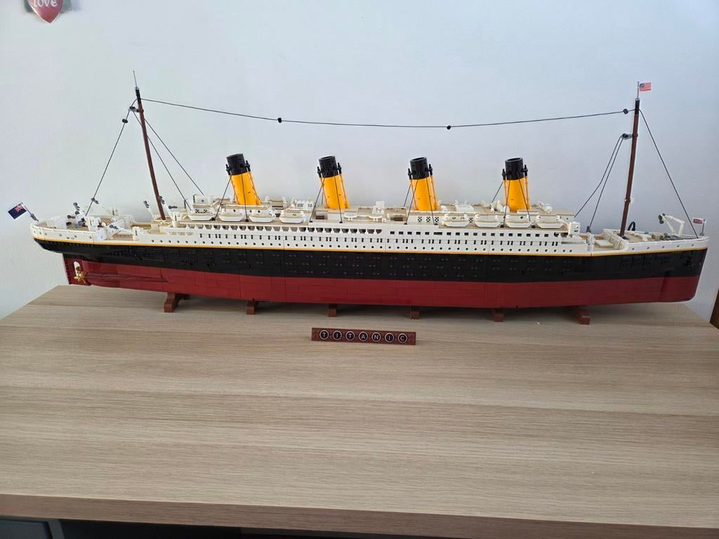 Lego Titanic - Compleet met doos en boekjes, Compleet, Gebruikt, Overige thema's, Lego