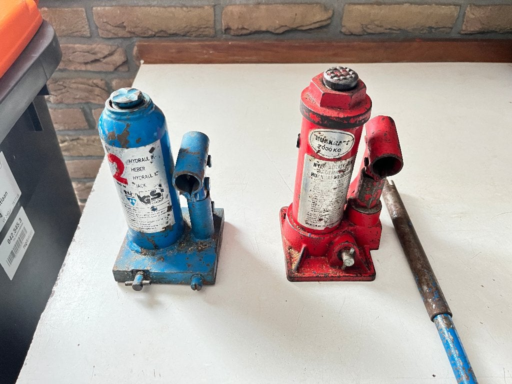 potkrikken, Ophalen, Gebruikt, Hydraulisch, Potkrik
