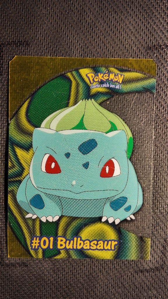 bulbasaur  topps | Pokemon kaart, Ophalen, Losse kaart, Foil