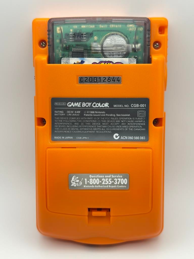 Nintendo Gameboy Color - IPS Mod - Nieuw, Spelcomputers en Games, Ophalen of Verzenden, Zo goed als nieuw, Game Boy Color