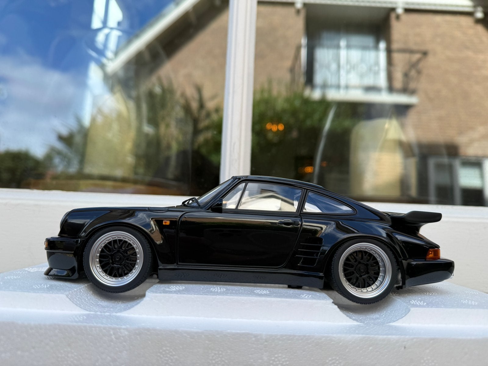 1:18 Porsche 911 930 Turbo Wangan Blackbird Autoart 78157, Hobby en Vrije tijd, Modelauto's | 1:18, Auto, Autoart, Nieuw, Ophalen of Verzenden