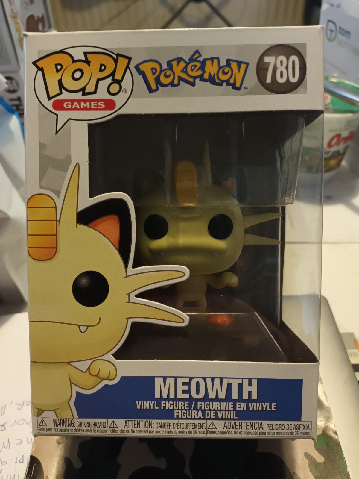 Funko Pop! Games Pokémon Meowth #780, Ophalen of Verzenden, Nieuw