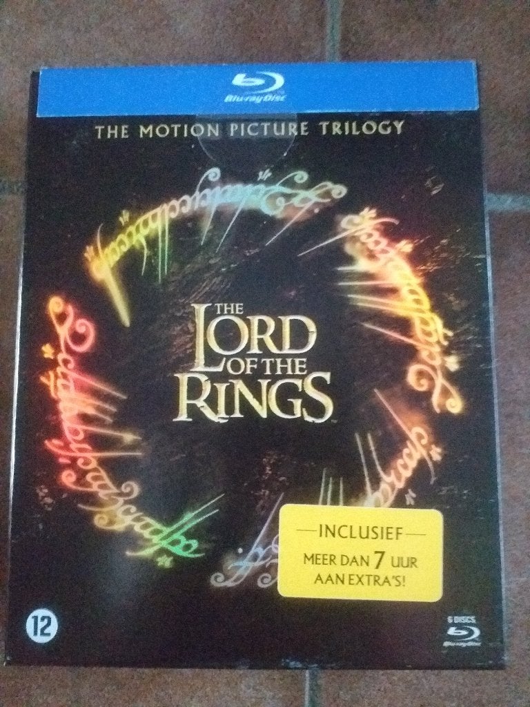 The Lord Of The Rings Boxset Bluray + Dvd, Boxset, Avontuur, Engels, Nederlands