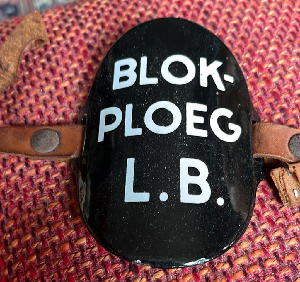 WO2…Blokploeg LB (Luchtbeschermingsdienst), Verzamelen, Ophalen of Verzenden, Landmacht, Nederland, Overige typen