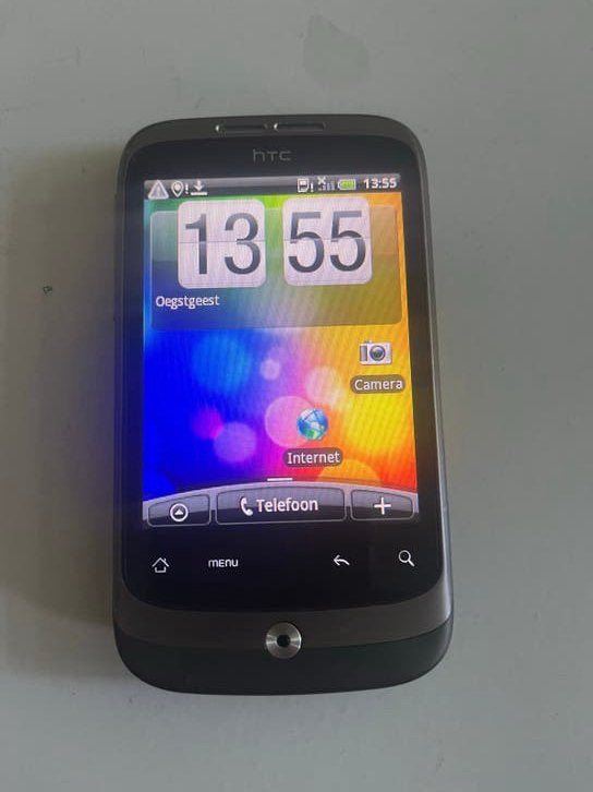 HTC Wildfire A3333 Android Smartphone, HTC, Gebruikt, Zwart, 3 tot 6 megapixel