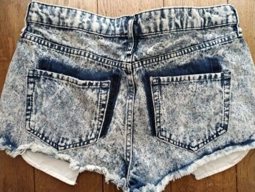Rivera Island maat 12 shorts, Blauw, River Island, Ophalen of Verzenden, Zo goed als nieuw
