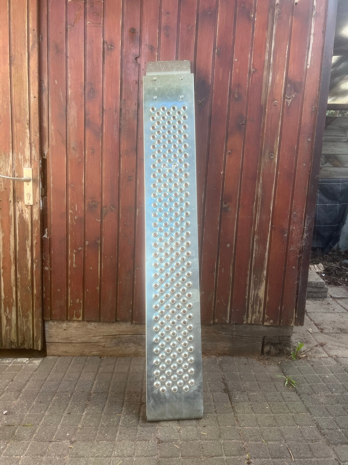 Stevige aluminium oprijplaat, Ophalen of Verzenden