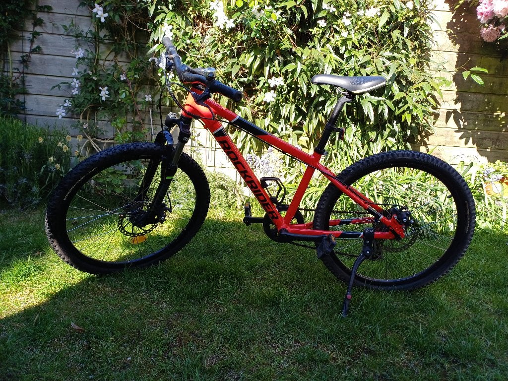 Mountainbike rockrider ST900 sport trail 24 inch, Gebruikt, Hardtail, Heren, Schijfrem
