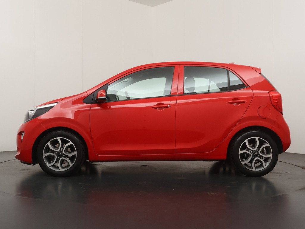 Kia Picanto 1.2 CVVT DynamicPlusLine Automaat - Camera - Cru, Auto's, Stof, Gebruikt, 4 cilinders, Origineel Nederlands