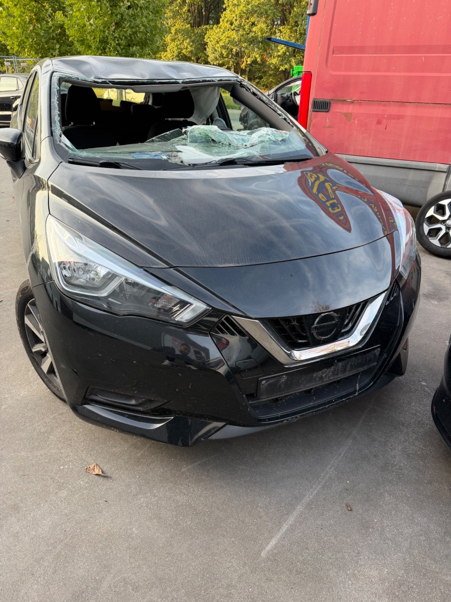 Nissan Micra k14 Voorkop Compleet zwart K14, Voor, Takashima 1-chome 1-1
220-8686  Yokohama, Ophalen of Verzenden, NISSAN_SR@mail.nissan.co.jp