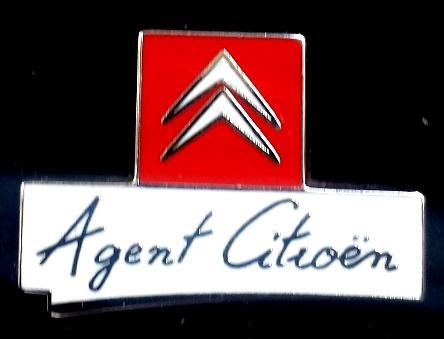 Citroën- Agent pin emaille, Verzenden, Nieuw, Transport, Speldje of Pin