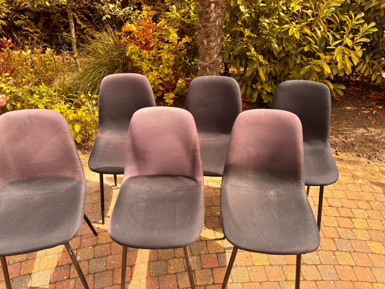 Set van 6 Keuken/Eetkamerstoelen - Comfortabel & Stijlvol, Huis en Inrichting, Ophalen, Gebruikt, Overige kleuren, Stof