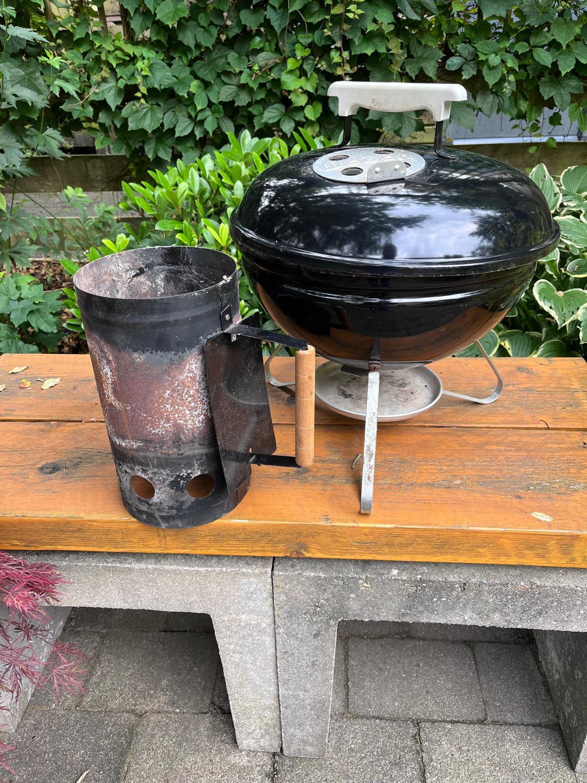 Weber Smokey Joe bbq, Ophalen, Gebruikt, Met accessoires