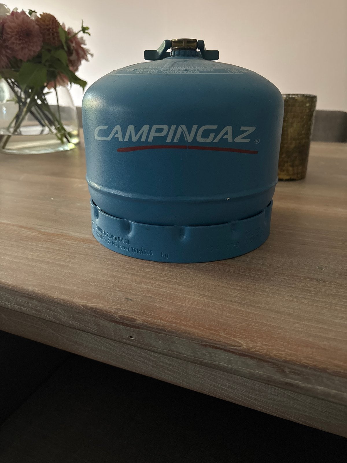 Campingaz gasfles 1,8 kg leeg, Ophalen of Verzenden, Gebruikt