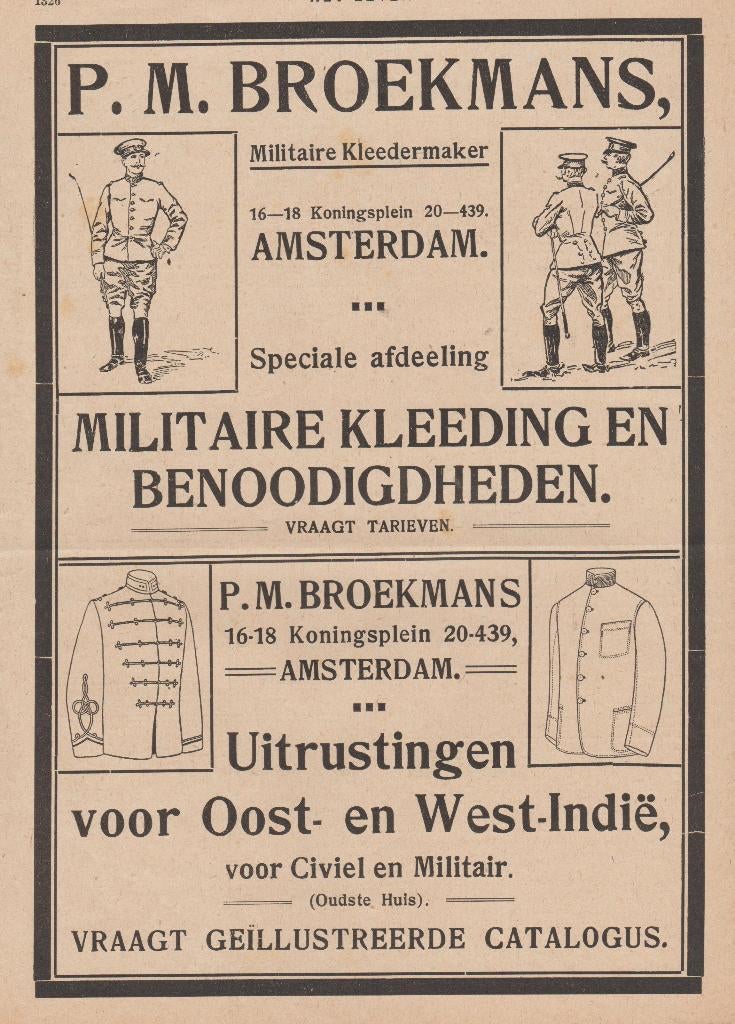 militaire kleding + uitrusting oost en west indie broekmans, Ophalen of Verzenden, Overige soorten, Nederland, Overige typen