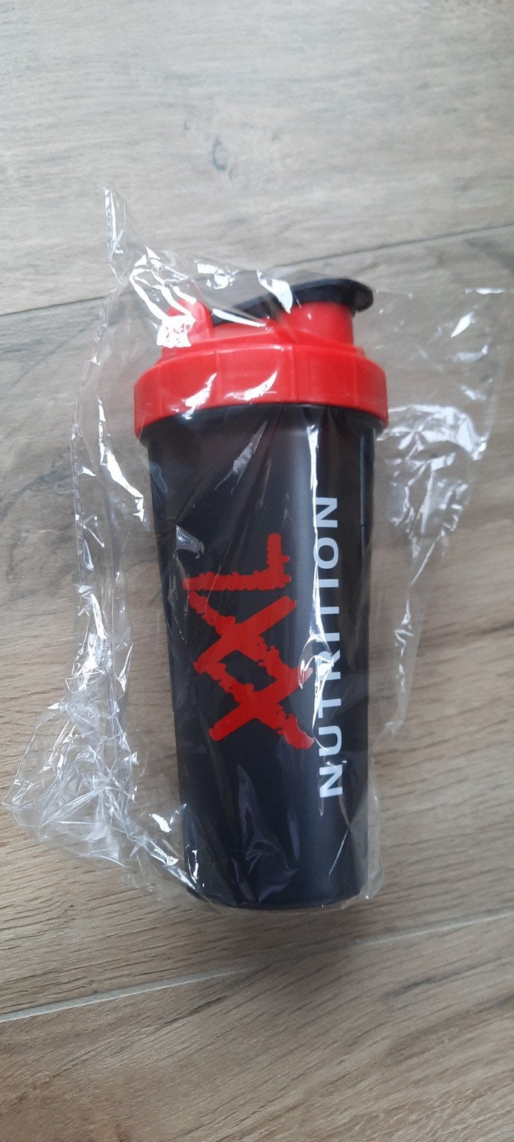 XXL Nutrition Shaker 800 ML Zwart/Rood, Sport en Fitness, Ophalen, Nieuw, Overige typen