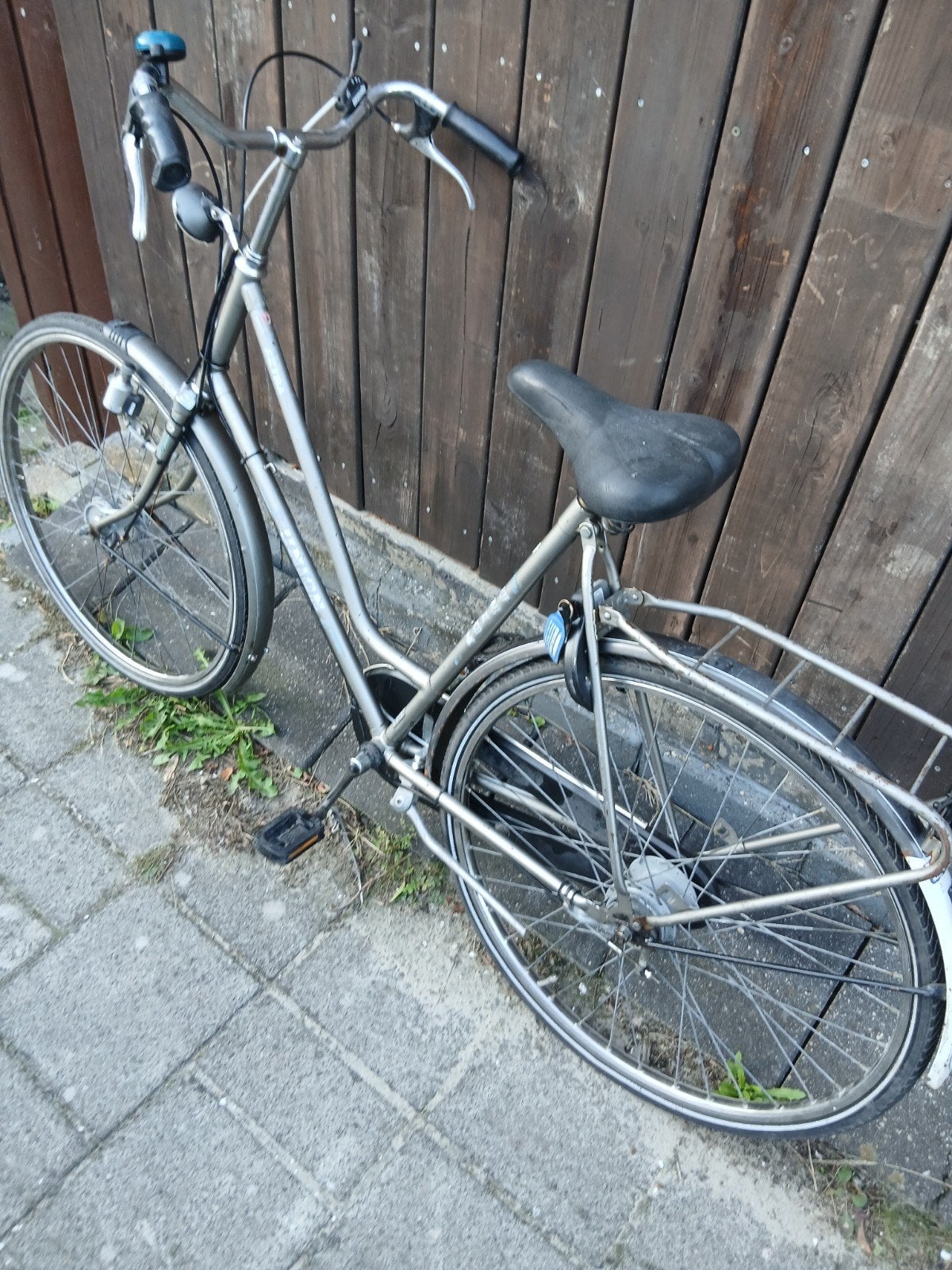 Union Damesfiets 3 Versnellingen, Nagekeken, 57cm, Gebruikt, Velgrem, Versnellingen, 56 cm of meer
