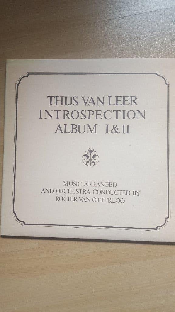 Thijs Van Leer Introspection 1 & 2 2LP, Cd's en Dvd's, Pop, Ophalen of Verzenden, Zo goed als nieuw, 12 inch