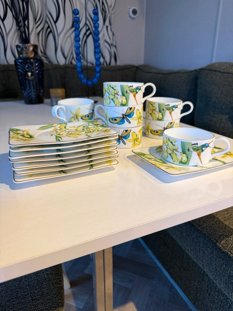Villeroy & Boch Amazonia servies 40+ delen, Huis en Inrichting, Keuken | Servies, Ophalen, Gebruikt, Overige stijlen, Porselein