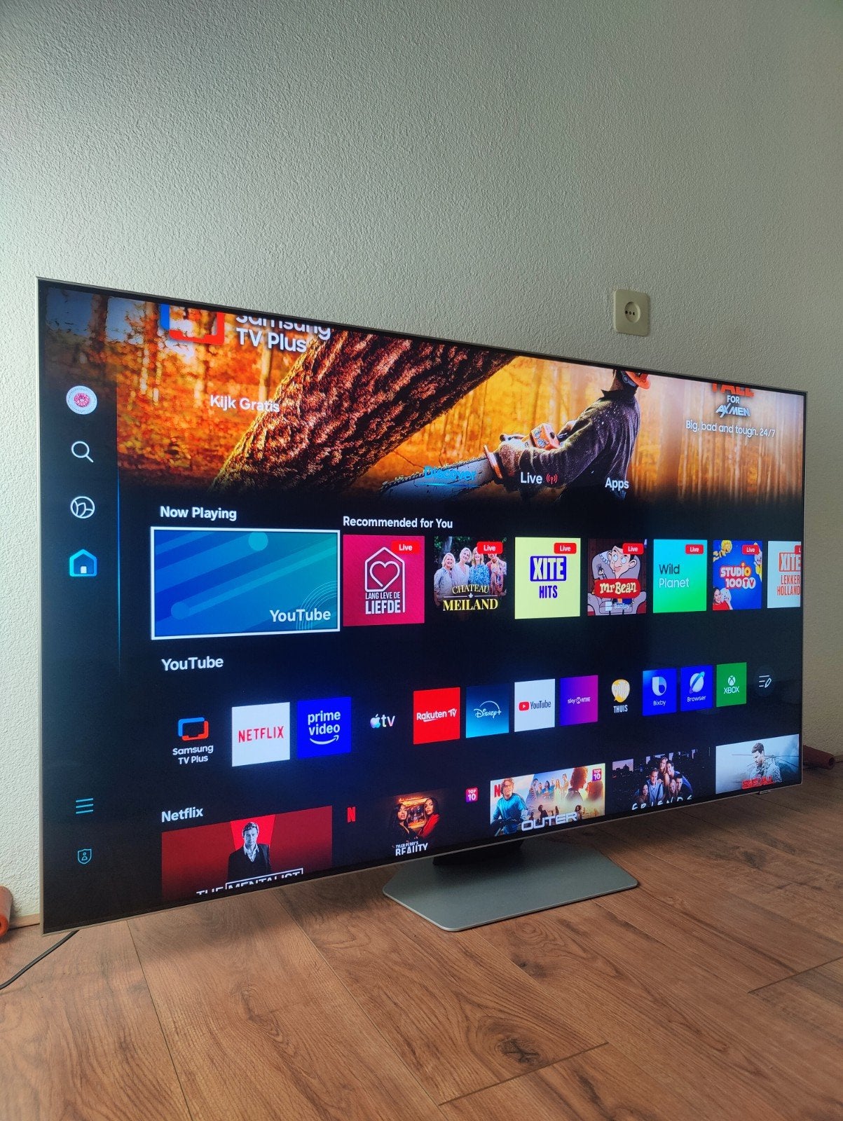 Samsung 55" Neo QLED 4K 120Hz | Mini LED | Game TV, Ophalen, QLED, 120 Hz, Zo goed als nieuw