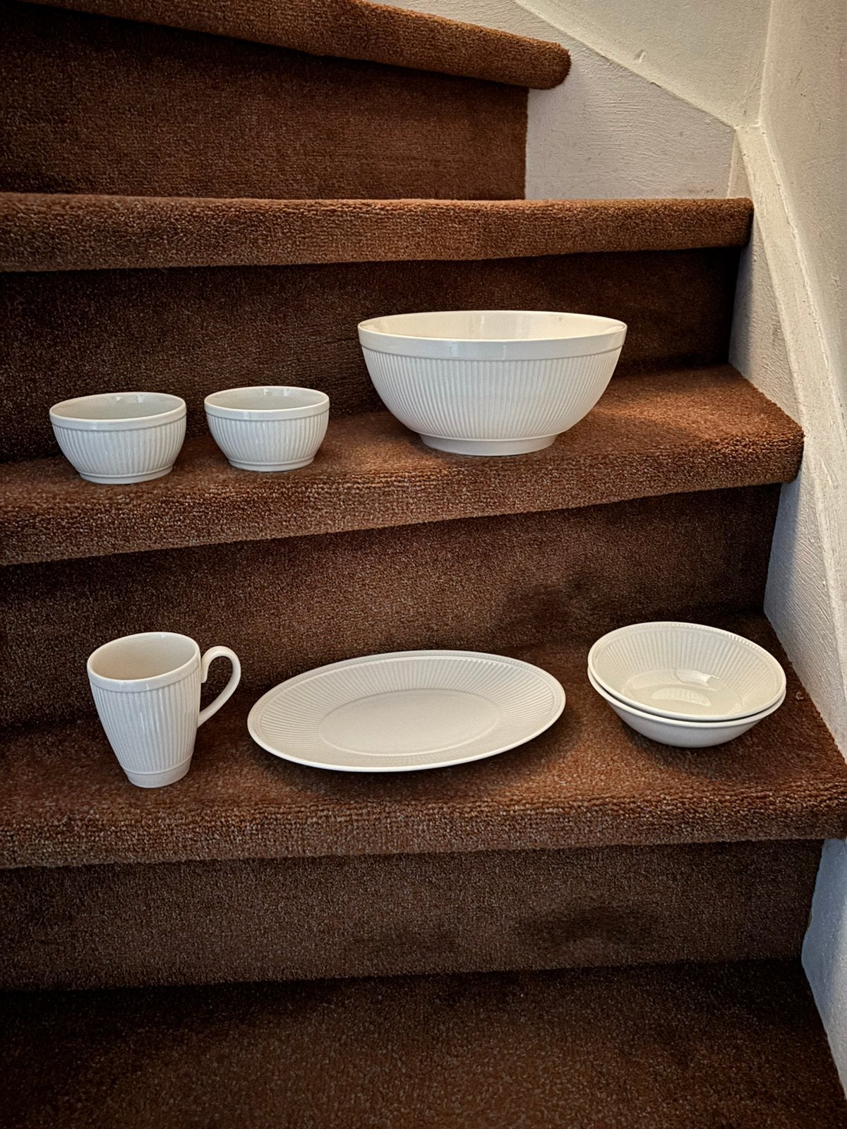 Wedgwood Windsor serviesdelen, puntgaaf, Ophalen of Verzenden, Zo goed als nieuw, Aardewerk, Schaal of Schalen