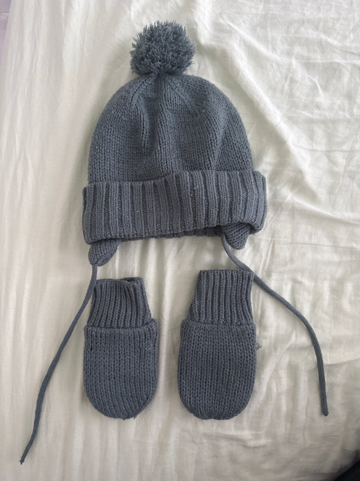 Muts en wanten set voor baby/peuter, Kinderen en Baby's, Babykleding | Mutsen, Sjaals en Wanten, Ophalen, Zo goed als nieuw, Jongetje of Meisje