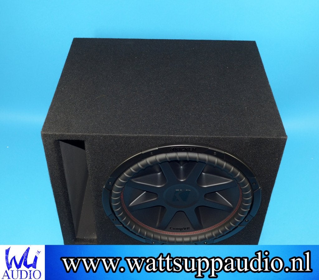 KICKER CVR152 Comp VR 15 inch Subwoofer + Gepoorte kist, Auto diversen, Autospeakers, Audio Design, Nieuw, Am Breilingsweg 3, 76709 Kronau, Duitsland