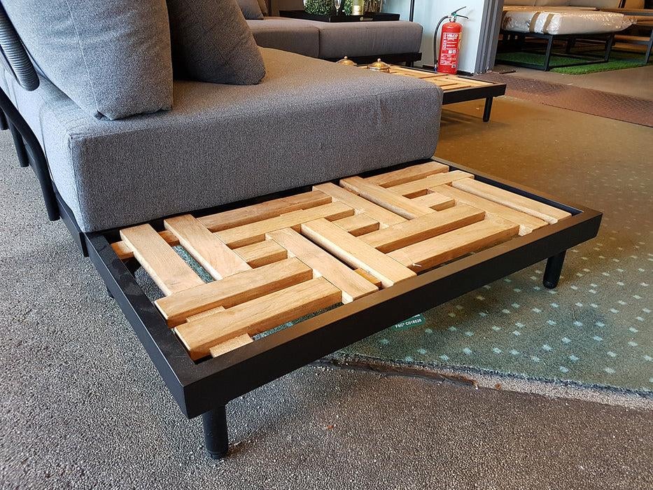 YOI Natsu Tuintafel Teakhout Aluminium - Nieuw in doos, Ophalen, ., Teakhout, Nieuw