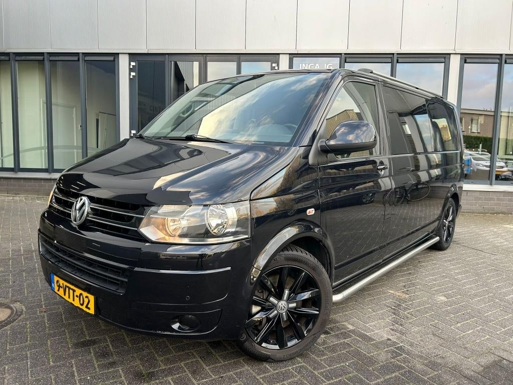 Volkswagen Multivan 2011, Super Luxe, AUT., NAVI, 4 Stoelen!, Zwart, Zwart, Leder, Bedrijf