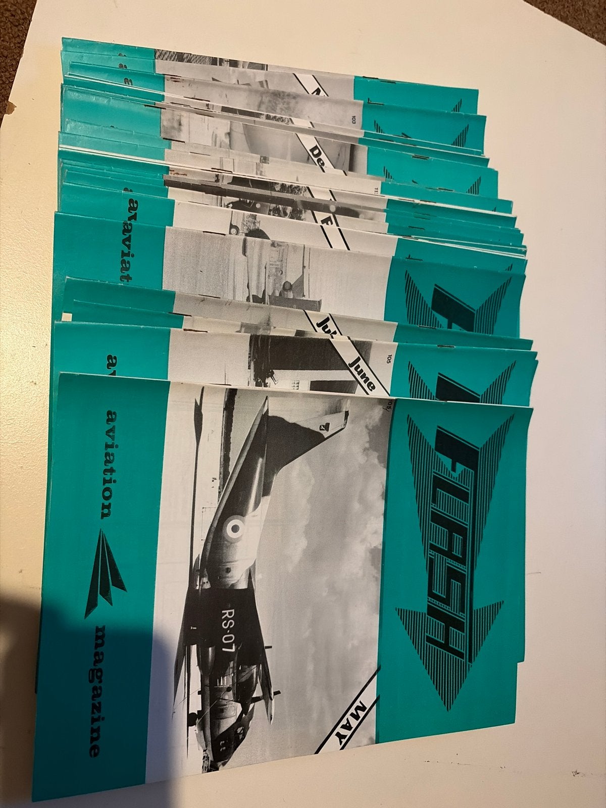 Stapel Flash Aviation Magazine - Zeldzame Uitgave, Ophalen of Verzenden, Gelezen, Overige typen