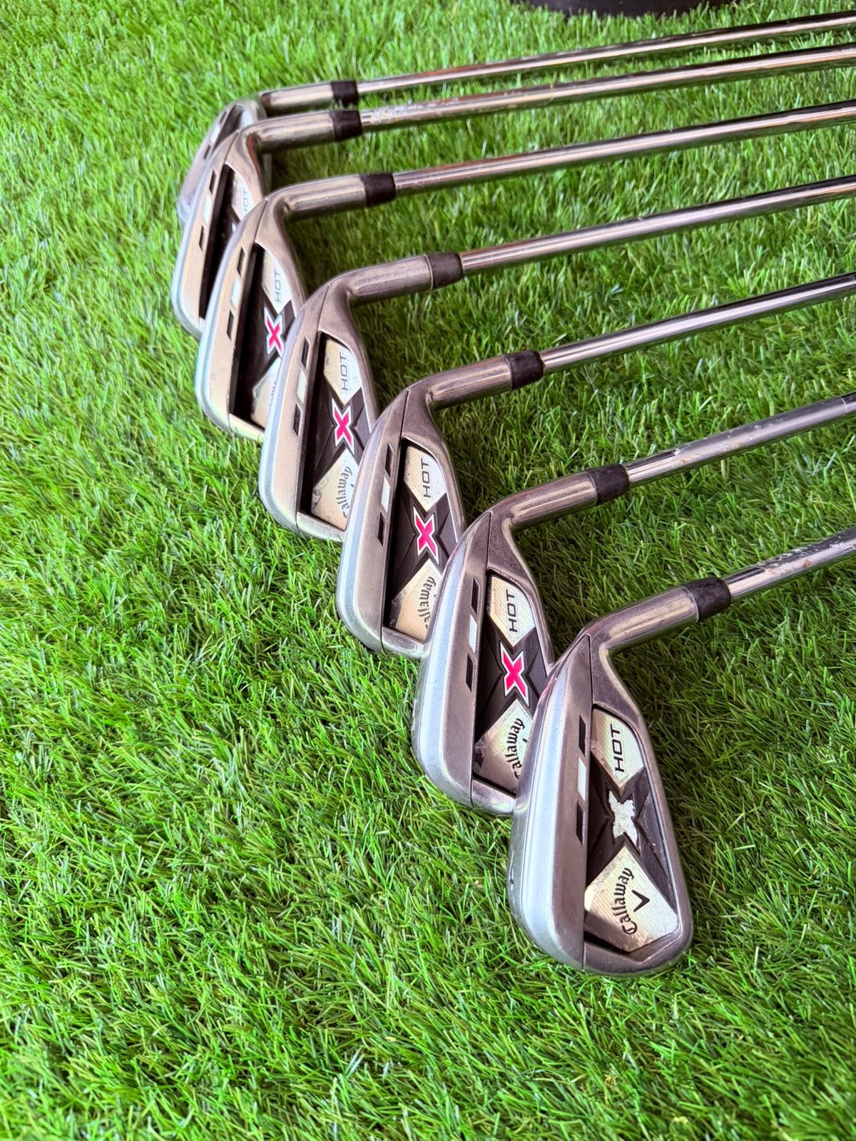 Callaway X Hot IJzers – 4 t/m PW (Rechtshandig), Sport en Fitness, Golf, Set, Callaway, Ophalen of Verzenden, Zo goed als nieuw