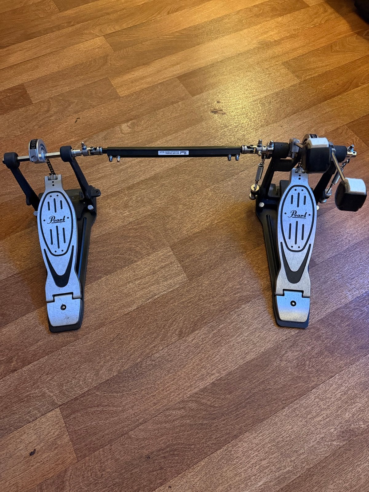 Pearl P-902 dubbel basdrumpedaal, Muziek en Instrumenten, Drumstellen en Slagwerk, Ophalen, Zo goed als nieuw, Pearl