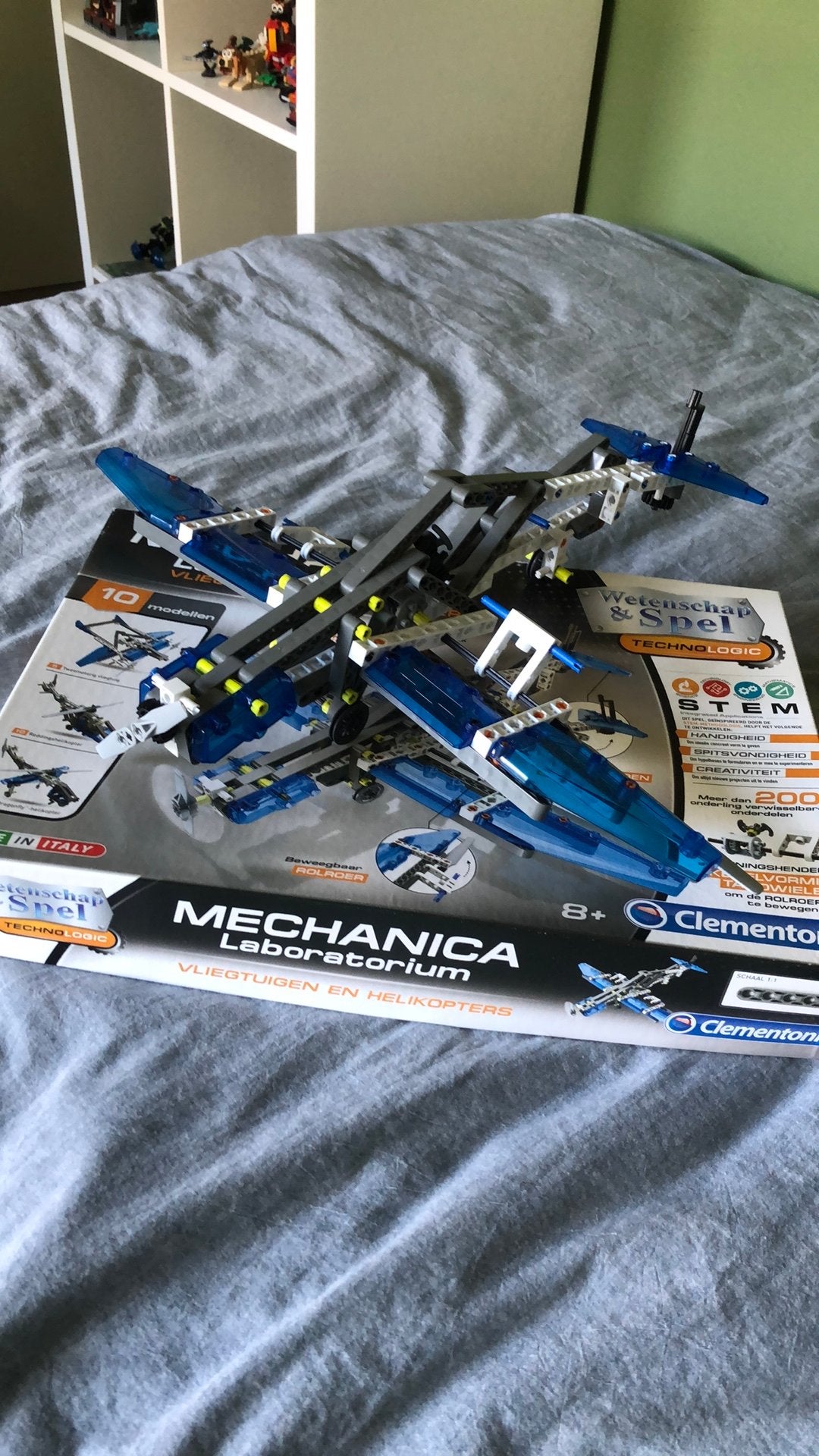 Mechanica vliegtuig, Ophalen, Zo goed als nieuw
