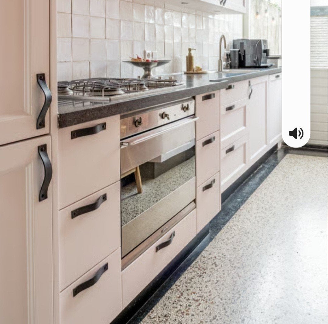 Exclusief keukenblok met Smeg oven en 5-pits g, Ophalen, Gebruikt, Overige kleuren, Graniet of Steen