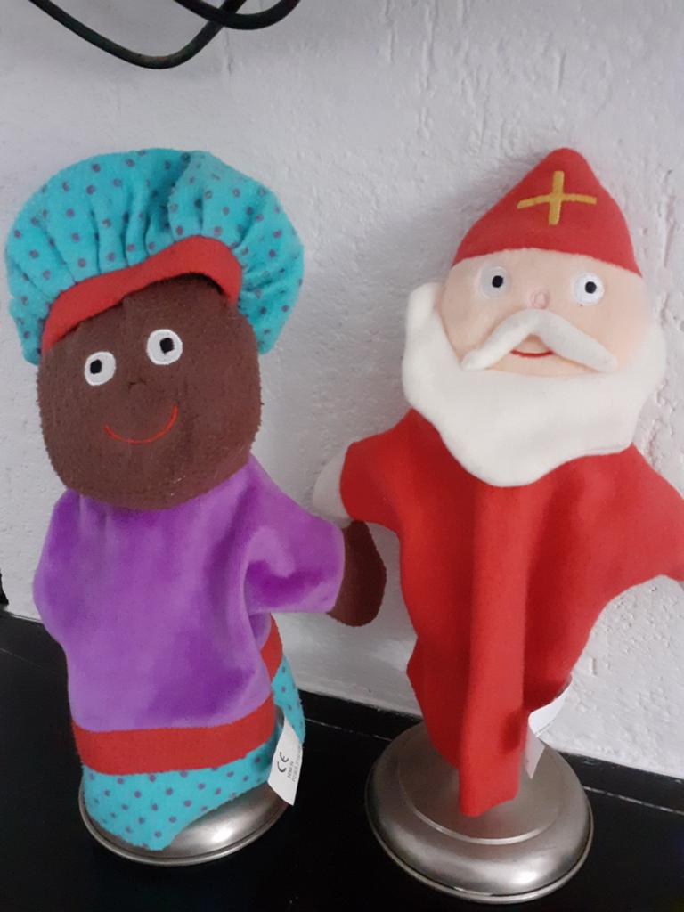 Sinterklaas handpoppen poppenkastpoppen, Ophalen of Verzenden, Zo goed als nieuw, Pop
