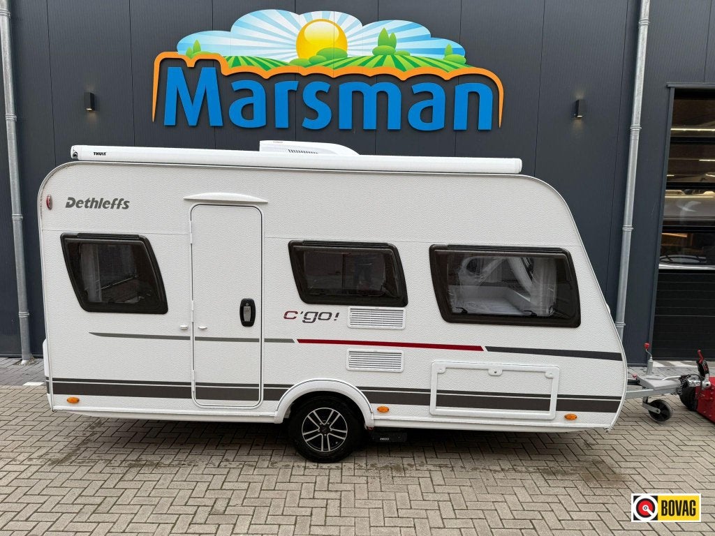 Dethleffs C'Go 415 QL: Zeer compleet, Schokbreker, Tot en met 3, Overige, Dwarsbed