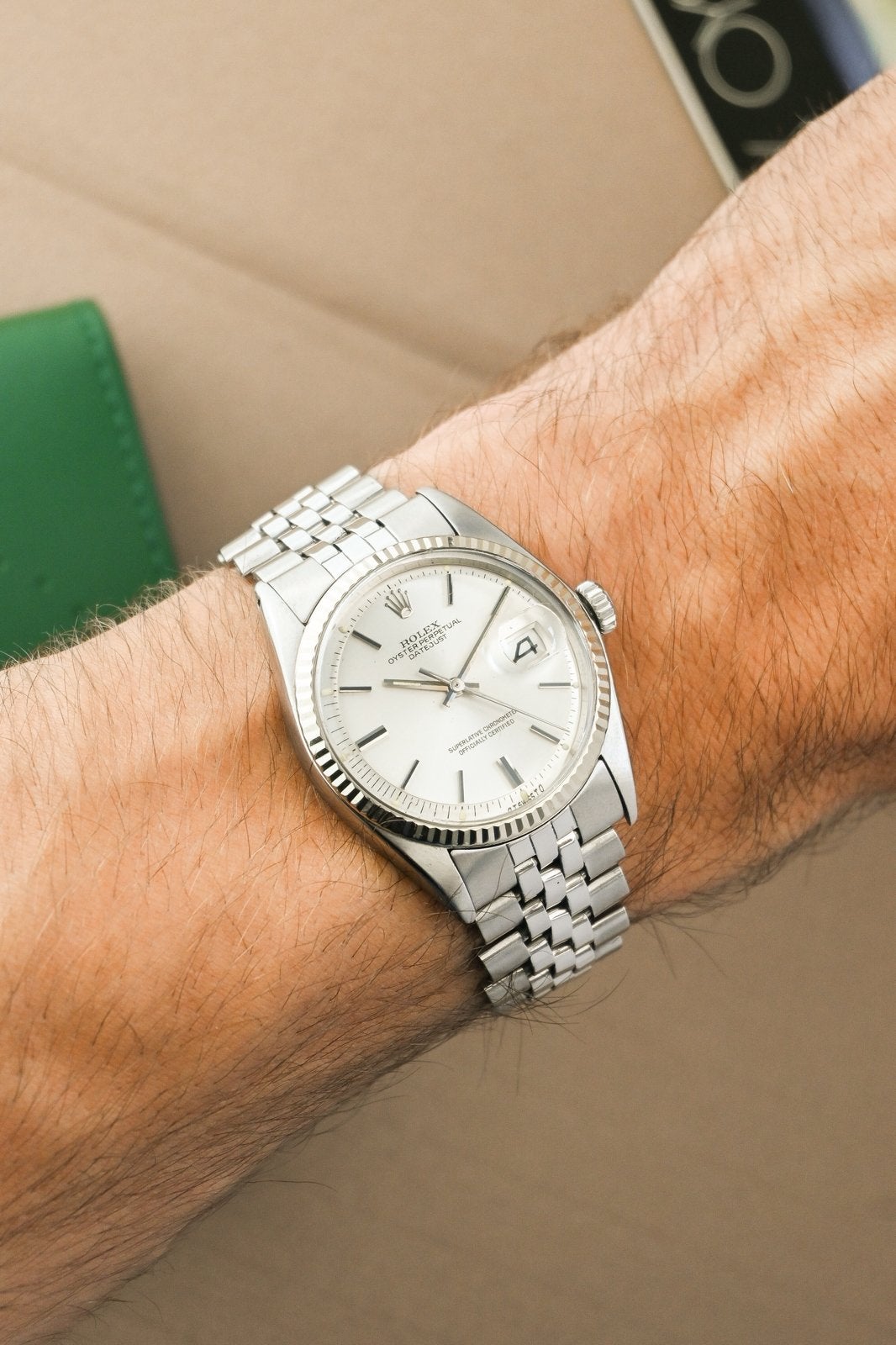 Rolex Datejust 36 ‘Sigma Dial’ Ref. 1601 | Jubilee Bracelet, Staal, Polshorloge, Ophalen of Verzenden, Zo goed als nieuw