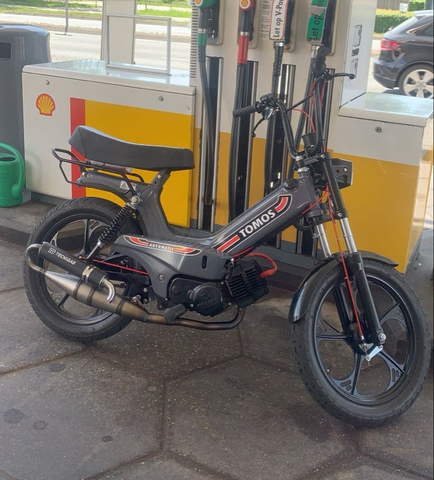 Tomos A35 Brom - Volledig gepoedercoat, ruilen/bieden, Fietsen en Brommers, Brommers | Tomos, Ophalen, Gebruikt, Overige modellen