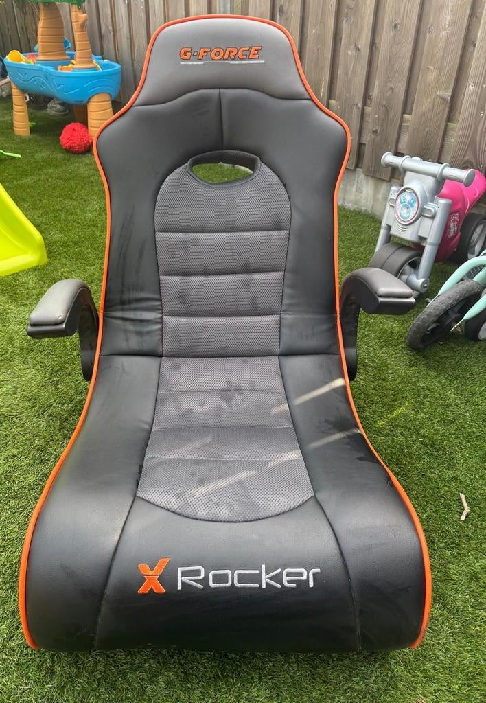 X Rocker G-Force Gamestoel met geluid en headsetaansluiting, Ophalen, Gebruikt