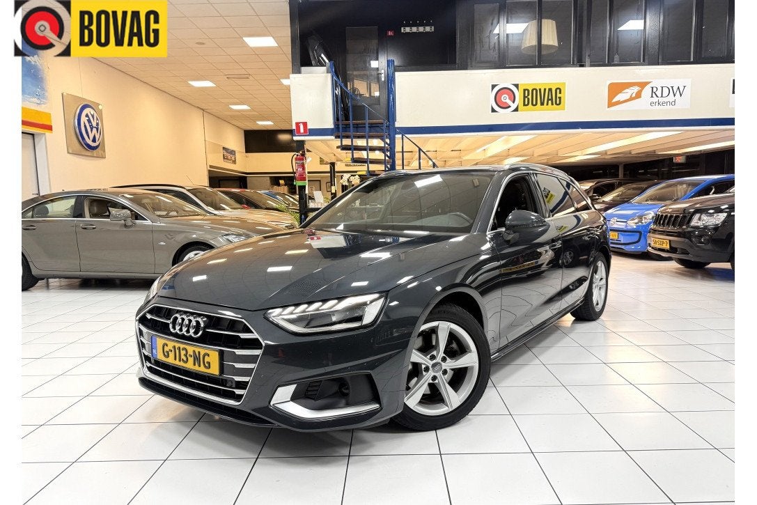 Audi A4 Avant 35 TFSI Bovag Garantie NAP (bj 2019), Auto's, Stof, Gebruikt, Euro 6, 4 cilinders