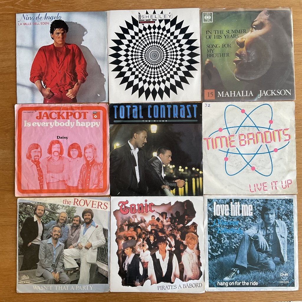 126 Vinyl  7" Singles, Ophalen, Gebruikt, 7 inch, Pop