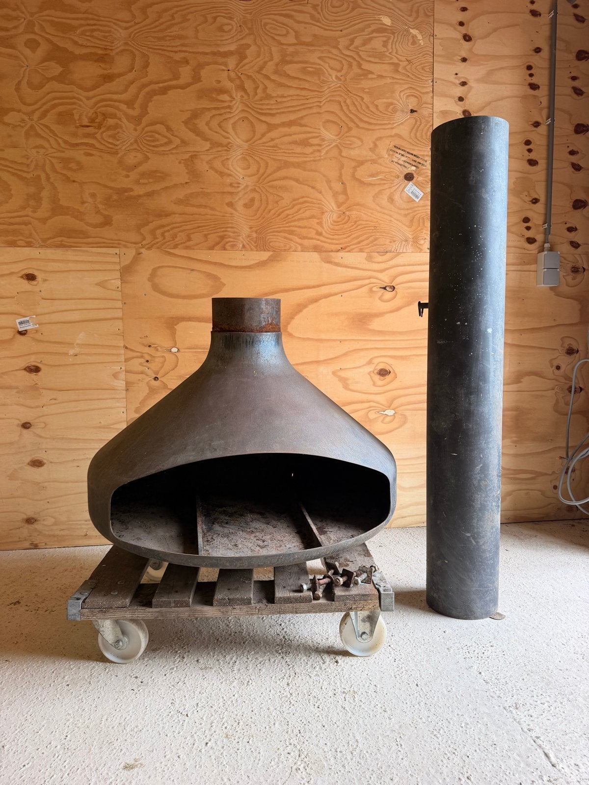 Haard geïnspireerd op Focus Design haarden, Ophalen, Gebruikt