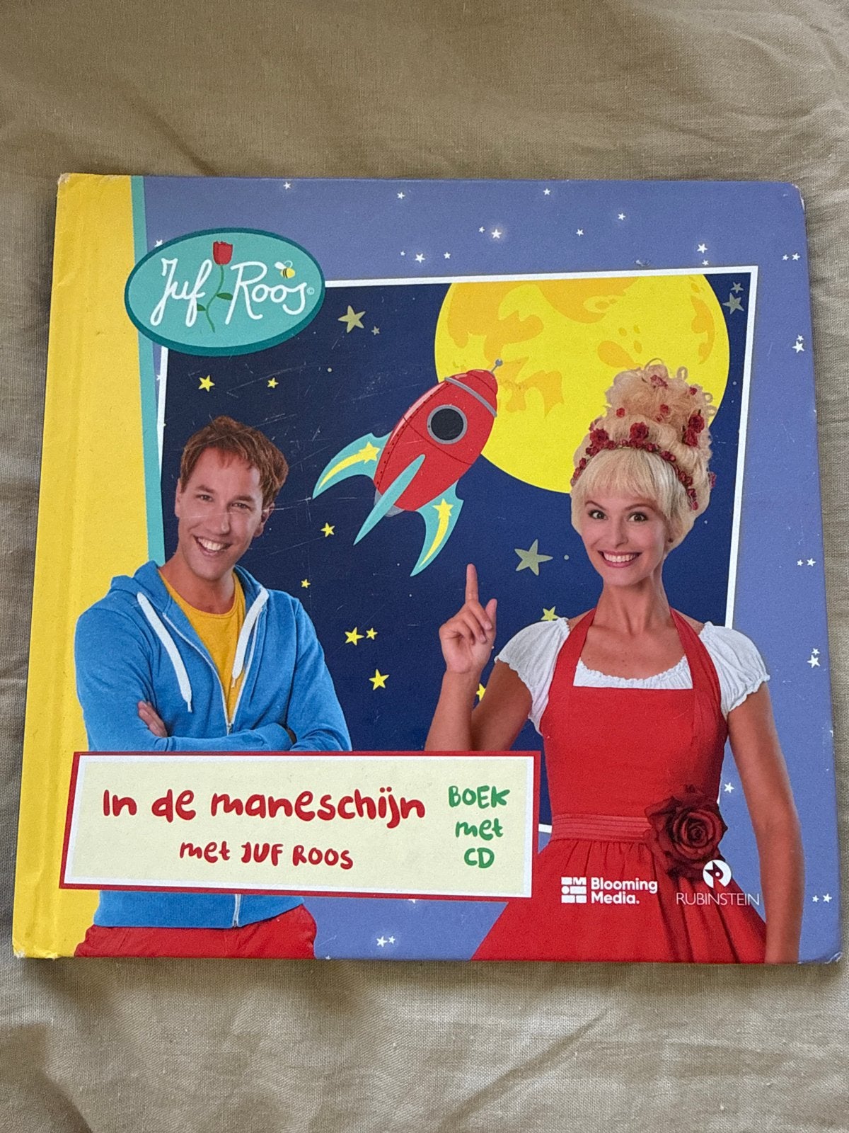 In de maneschijn met Juf Roos (boek zonder CD), Ophalen of Verzenden, Gelezen, 2 tot 3 jaar