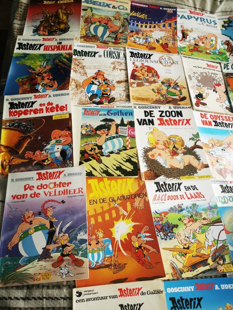 Astrix en Obelix, Boeken, Meerdere stripboeken, Ophalen, Gelezen