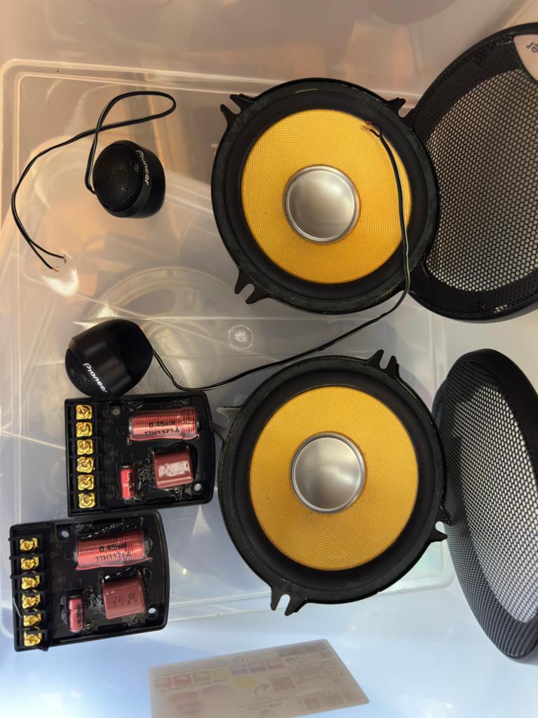 Pioneer TS-E136C 2-weg autospeakerset, Ophalen of Verzenden, Zo goed als nieuw