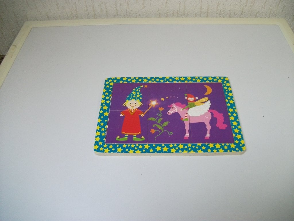 Puzzel Fee 6 delig, Ophalen of Verzenden, Gebruikt