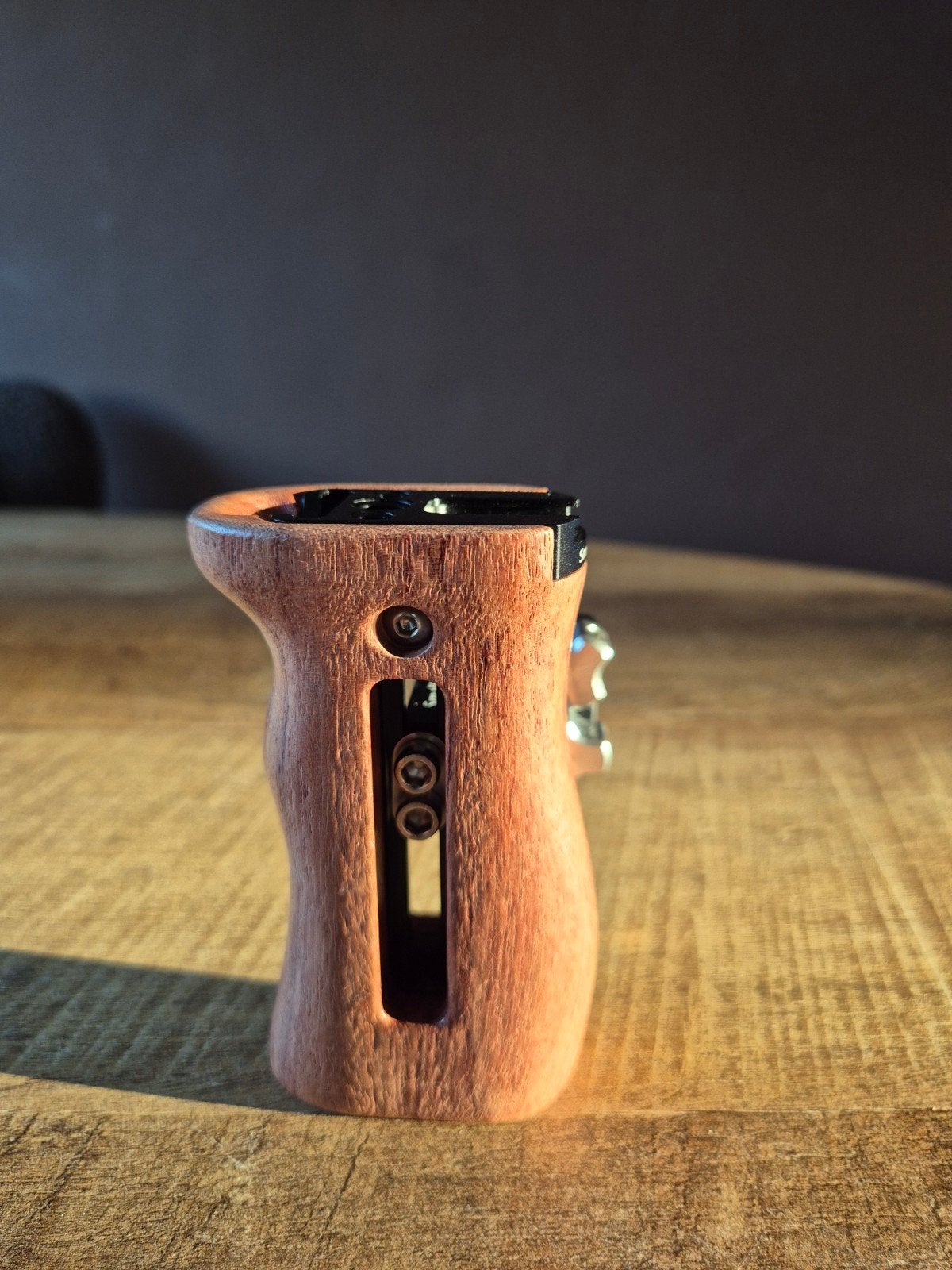 SmallRig Houten Handgreep voor Camera Rig, Ophalen of Verzenden, Zo goed als nieuw