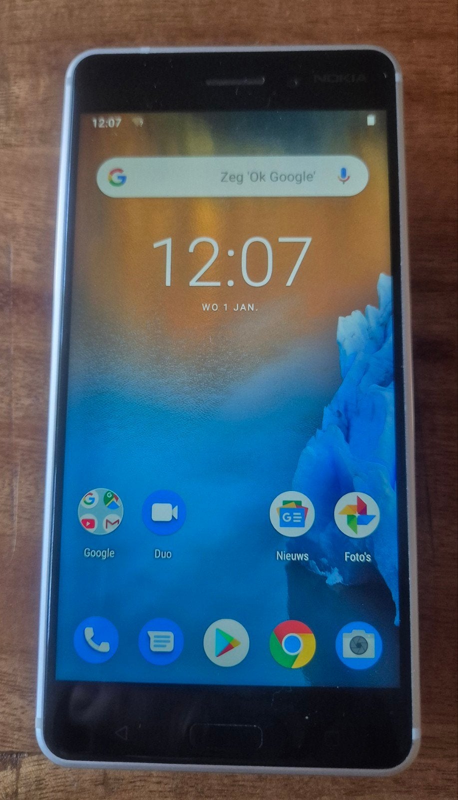 Nokia 6, Ophalen, Zilver